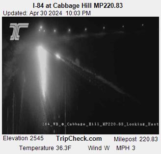 I-84 at Cabbage Hill MP220.83